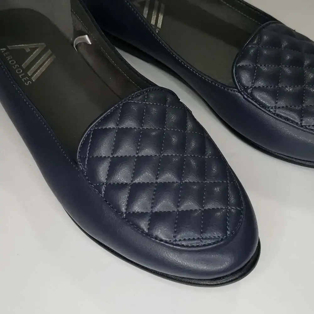 Aerosoles Women's Briella Quilted Ballet‎ Flats 9 Shoes